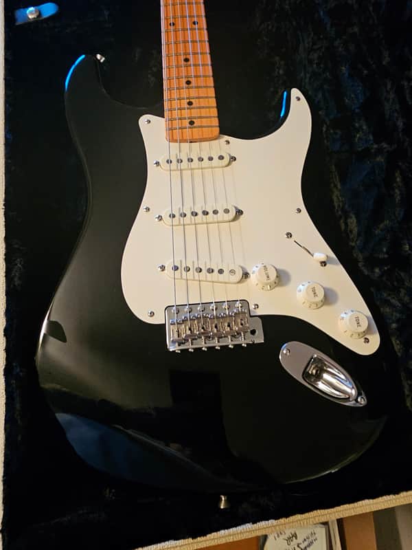 Fender Eric Johnson Stratocaster 2006 - Black Gloss Nitrocellulose Lacquer image 1