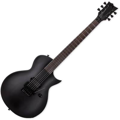 ESP LTD EC-FR Black Metal Electric Guitar Black Satin B-Stock image 1