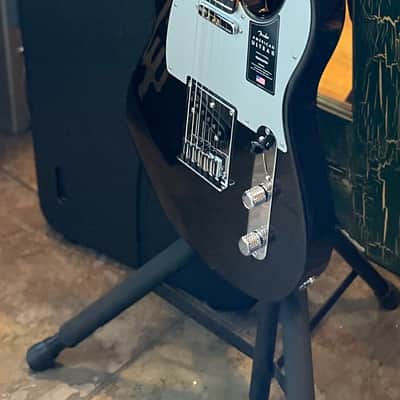 Fender American Ultra II Telecaster SS Electric Guitar in Texas Tea Burst w Case image 4