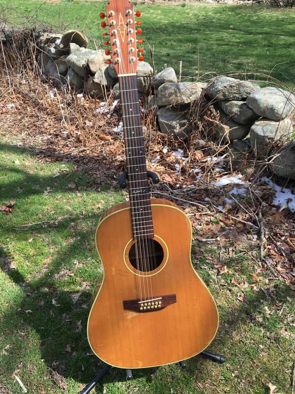 Very Nice 1981 Alvarez 5037 12-string Natural with OHSC image 1