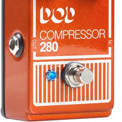 Mint DOD by Digitech Compressor 280 Analog Compressor electric  guitar Effect Pedal image 8