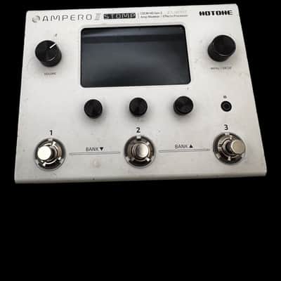 Hotone MP-300 Ampero II Stomp Amp Modeler / Effects Processor 2021 - Present - White X5636 image 2