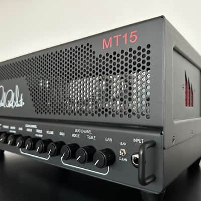 PRS MT 15 V1 Mark Tremonti Signature 2-Channel 15-Watt Guitar Amp Head 2018 - 2024 - Black image 2