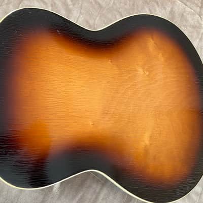 1956 Arnold Hoyer Famos Model/ Hand carved solid alpine sprucle top, solid one piece maple back image 4