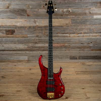 Modulus Quantum 4 Transparent Red 1993 w/GB USED (Serial #930864) image 4