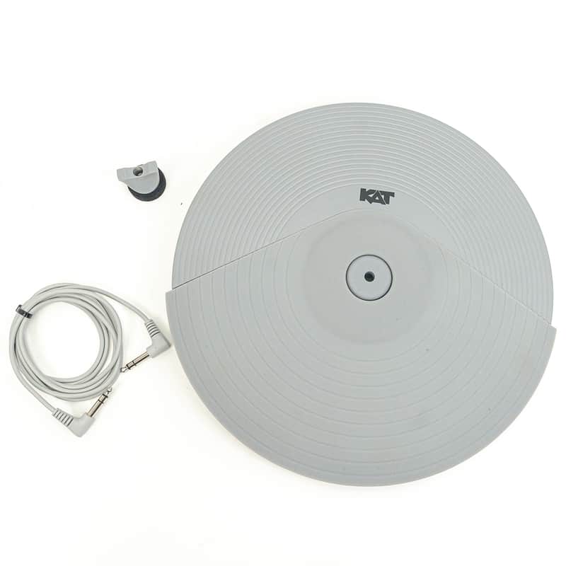 KAT 14" 3-Zone Cymbal Pad – For KT4M Drum Module – Ride or Crash image 1