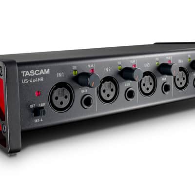 TASCAM US-4X4HR High Resolution USB Audio Interface image 1