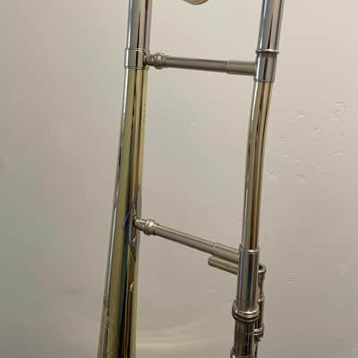 S.E. Shires Custom Series Medium Bore Trombone 2017 - Yellow Brass/Gold Brass image 7