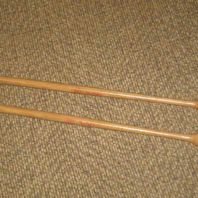 ONE pair new old stock Adams CD9 Cloyd Duff # 9 Hickory Flip Stick (Timpani Flip Stick) CORE: Both cores on one piece turned hickory with bulb shaped wood on one end and small felt ball opposite / TONE COLOR: Extremely bright to general, similar to # 3 image 18