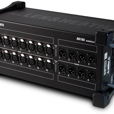 Allen & Heath AB168 Portable Remote 16 Input x 8 Output, 48 kHz AudioRack Stage Box image 1