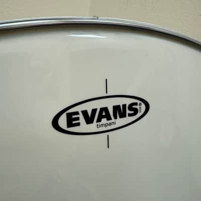 Evans 24 Inch Timpani Drum Head ET24 Opaque White image 5