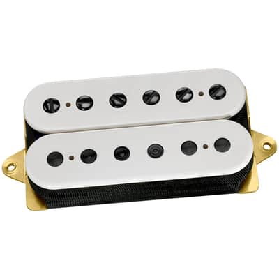 DiMarzio DP155 The Tone Zone Humbucker Pickup F-spaced, white with black pole- NEW image 2