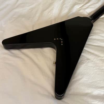 Vintage 2006 Epiphone '58 Flying V - Ebony - Made in Korea (MIK) - Free Pro Setup image 7