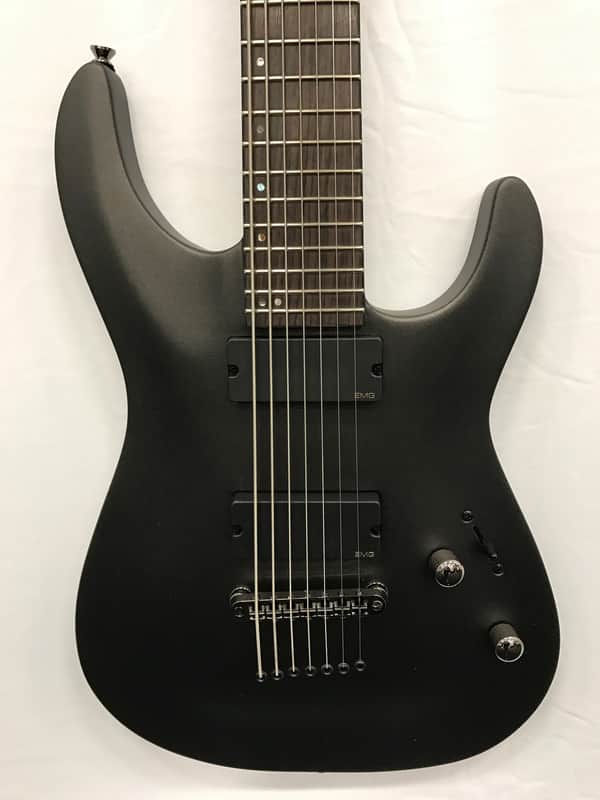 Fernandes Revolver Limited 7 Baritone Guitar - Metallic Black