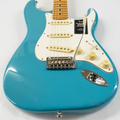 Fender Player II Stratocaster Electric Guitar - Aquatone Blue with Maple Fingerboard image 2