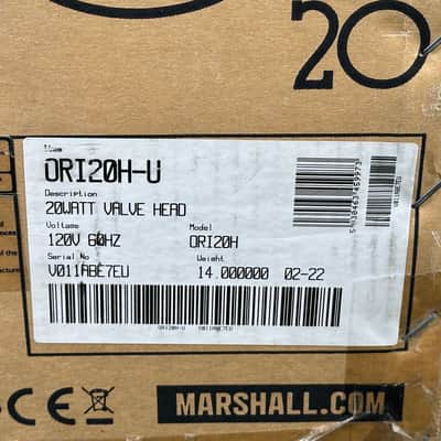 Marshall Origin20H 20W Tube Guitar Amp Head image 10