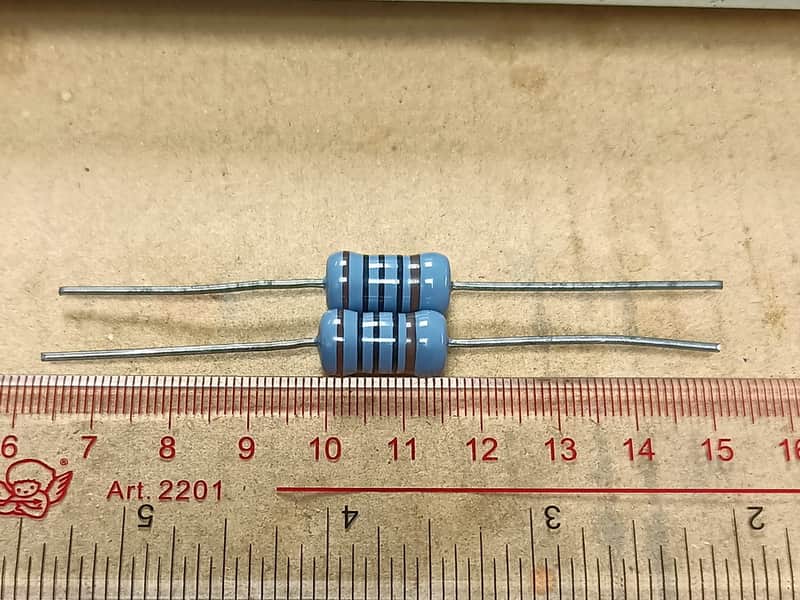 2 pcs Shinkoh 100R 100 ohm 2W tantalum resistor image 1