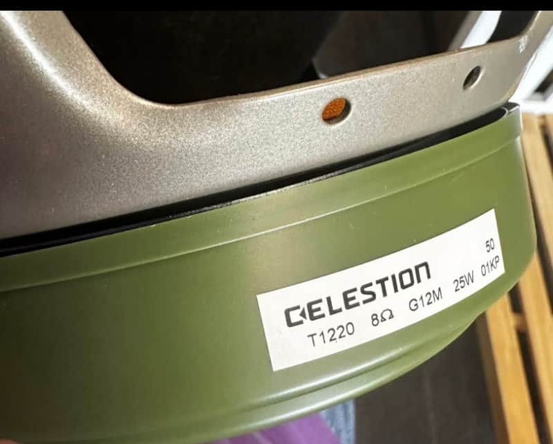 Celestion G12M Greenback 12" 25-Watt 8ohm Guitar Amp Speaker