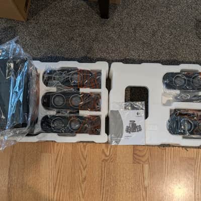 Logitech X-530 5.1 Channel Home Theater Audio Speaker System Like-New Open-box never used image 4