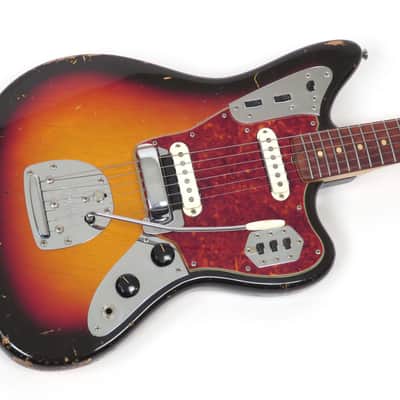 1962 Fender Jaguar - Sunburst - Rare Factory BUBINGA Fingerboard - First Year - Original Case, Strap & Bridge Cover image 2