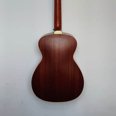 Guild Westerly Collection Series M-240E Troubadour - Pau Ferro Fretboard - 2019 - Present - DeArmond Tone Boss Sound Hole P/U - Vintage Sunburst (VSB) - Satin image 16
