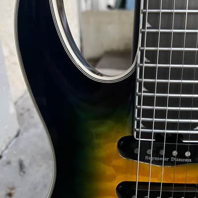 Jackson Professional Plus Series Soloist SLA3Q 2025 - Amber Blue Burst image 5