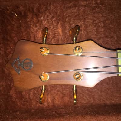 Alembic Short scale bass series 1 1979 Burl Walnut image 5