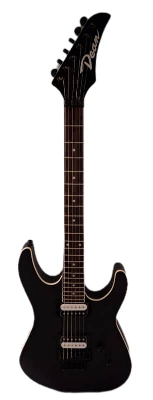 Dean Dean MDX F  BKS Floyd blk satin Floyd Rose - Black Satin image 1