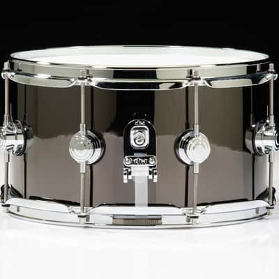 DW Collector's Series 7x13 Black Nickel over Brass Snare Drum image 2