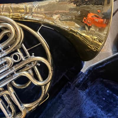 C. G. Conn 6D Double French horn. Made in USA image 4
