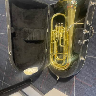 Euphonium Baritone F. Schmidt 4 Valve 2015 - Gold Brass image 5