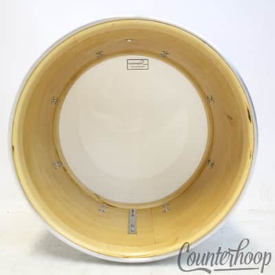 *Slingerland 15x12"Concert Tom Drum Chrome Over Wood COW 3Ply Vintage 70s Parade image 7