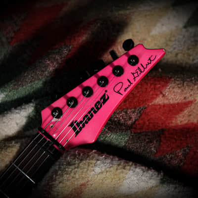 1987 Paul Gilbert Ibanez Ice-Stroyer "Pink" image 4