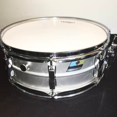 1973 Ludwig Acrolite Snare Drum  with original case, stand, practice pad image 2