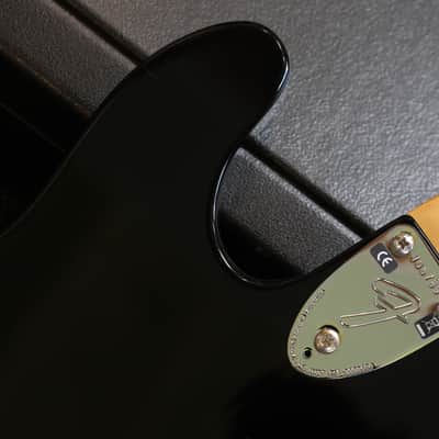 2012 Fender FSR Telecaster Deluxe '72 Reissue Thinline Semi-Hollow Electric Guitar Black + OHSC image 13