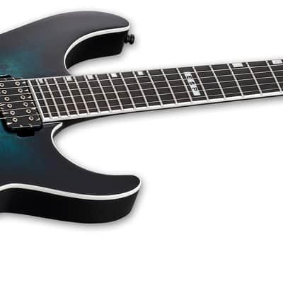 ESP E-II M-II HT BM Mercury Blue Burst with ESP Hard Case - Brand New E2 image 4