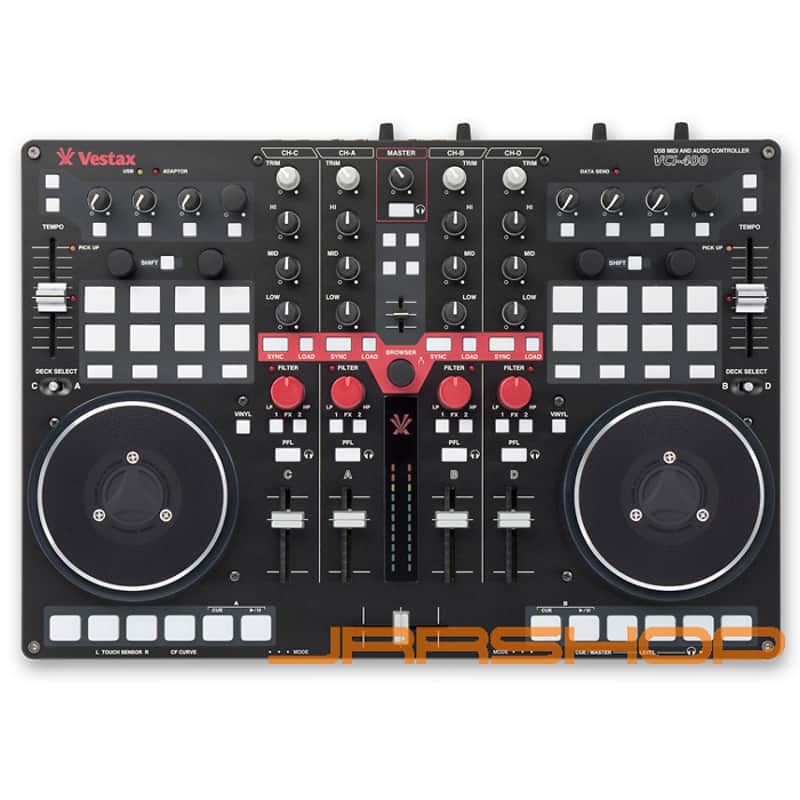 Vestax VCI-400 USB DJ MIDI controller image 1