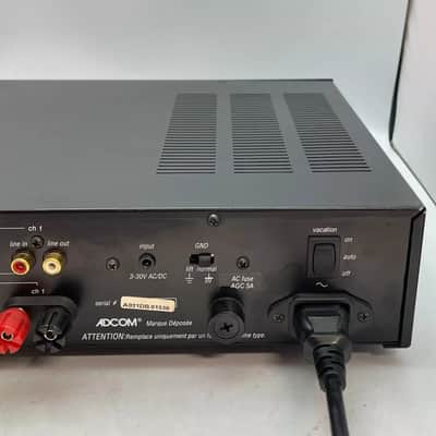 ADCOM GFA-5002 Stereo 2 Channel Power Amplifier 50WPC TESTED WORKS image 7