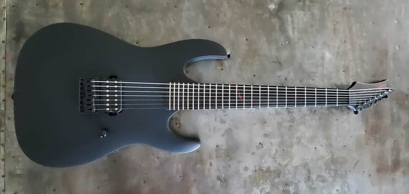 Vayper Guitars V7 2023 Stealth Black Matte Finish image 1