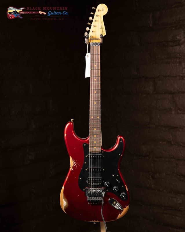 Fender Custom Shop 60's Stratocaster HSS Floyd Rose Heavy Relic - Candy Apple Red image 1