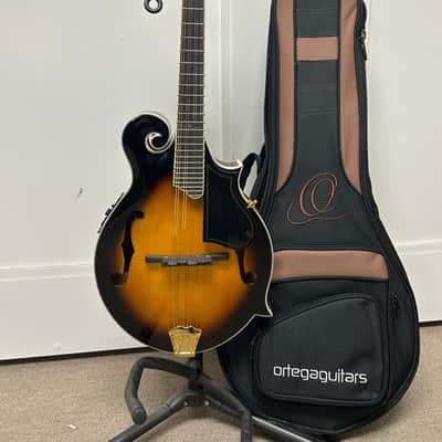 Ortega RMFE90TS F-Style Mandolin with Electronics - Tobacco Sunburst image 1