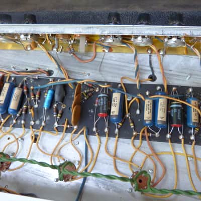 Fender Bandmaster drip edge ab763 1967 image 14