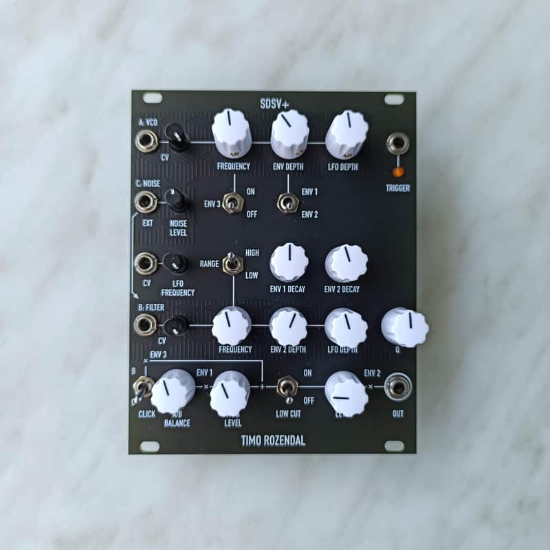Simmons SDSV+ TImo Rozendal Eurorack Clone 2019 image 1