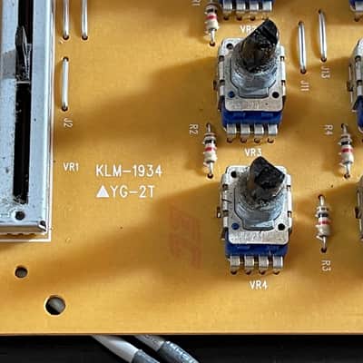 Korg Z1 - Left Panel Board (KLM-1934) image 3