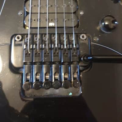 Ibanez RG Series RG350MZ Floyd Rose Electric Guitar Black Maple Neck image 6