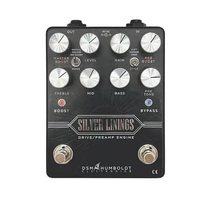 DSM Humboldt Silver Linings Drive/Preamp Engine Guitar Pedal image 1
