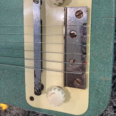 Kay Lap Steel Guitar Late 1950s-Early 1960s - Seafoam Green image 6