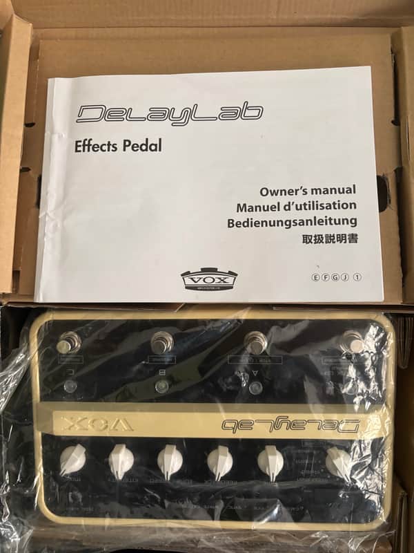 Vox DelayLab Ultimate Delay 2010s - Cream image 1