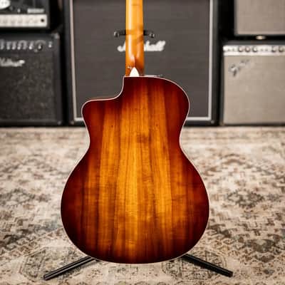 Taylor 214ce-K DLX Special Edition Grand Auditorium Acoustic/Electric Guitar - Honeyburst with Hardshell Case image 7