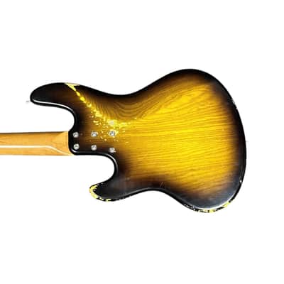 Sandberg "Bass The World" (TT-4), Reserve Aged Tobacco / Maple *On Order, ETA Aug. 2026 image 2